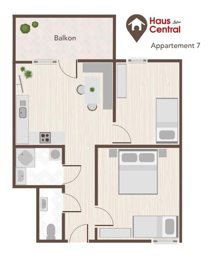 Haus Central Lofer Exterior photo