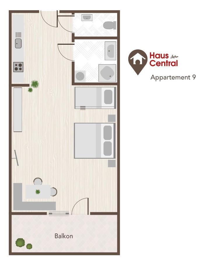 Haus Central Lofer Exterior photo